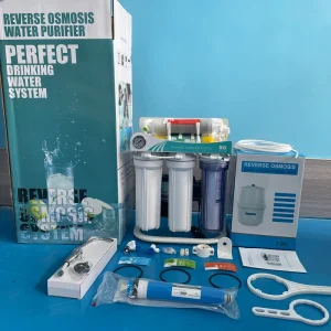 UV and LED RO Under Sink Home 7 Stage Water Filter Reverse Osmosis Water Purifier With Self Cleaning