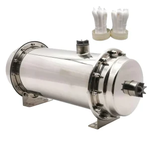 Ultrafiltration Membrane 0.01 Micron Stainless Steel Whole House Washable UF PVDF Household Filter 500L/H CE Certified