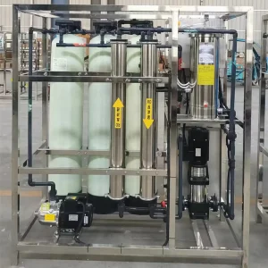 Ultrafiltration System for Water Purifier With Uf Membrane Filter 100T H Water Filtration Machine