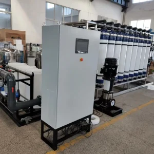 Ultrafiltration System with Pre Treatment Filters for Drinking Water Treatment