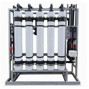 Ultrafiltration Water Treatment System with Pump and Pressure Vessel 3000L/Hour Filtration Plant for Industrial & Household Use