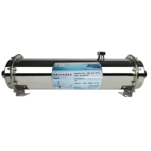 Ultraflow 5000L/H Stainless Steel Portable Whole House Water Purifier Manual for Outdoor Tap Water Well Water Filter for