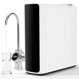 Under-Sink Double RO ACF Reverse Osmosis Water Purifier with TDS Display, Smart Tap, 500G/600G/800G