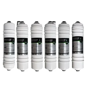 Under-Sink Inline PP, UF, UDF, CTO, and T33 Sediment Water Filter Cartridge for Household Use