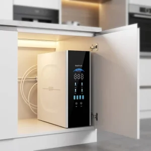 Under-Sink RO Water Purifier Quick-Connect Auto-Flush Reverse Osmosis Water Filter for Home Use