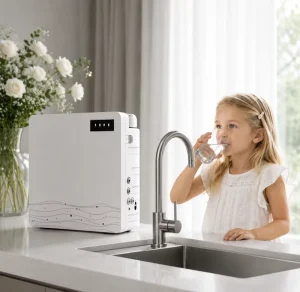 Under Sink Reverse Osmosis Water Purifier Self Cleaning 5 Stage RO Filtration Removes 99.9% Heavy Metals Plastic OEM ODM
