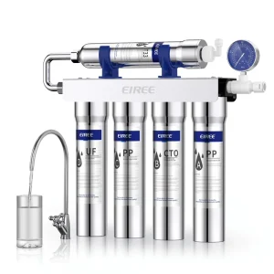 Under Sink Stainless Steel 5 Stage Reverse Osmosis Water Filter System
