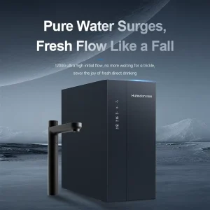 Under Sink Tankless Electric Plastic Household 1200 GPD High Capacity Reverse Osmosis RO Water Filter Purifying System