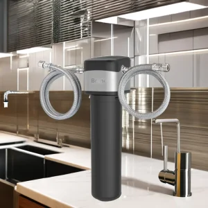 Under Sink Water Filtration System Stainless Steel Household Water Filters for Home Drinking