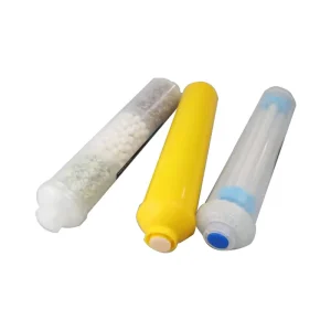 Universal 10 Inch Inline Mineral Alkaline Post-Carbon Water Filter Cartridge for Household RO Systems