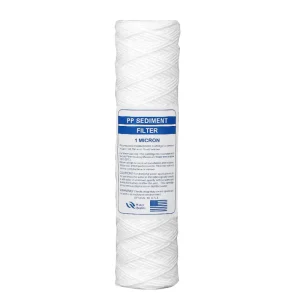 Universal /5/10/20/100 Micron 10″ X 2.5″ String Wound Sediment Water Filter Cartridge Pp Cotton Filter Core Wire Wound Element