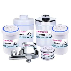 Universal Chlorine Removal Shower Water Filter Cartridge Replacement for Inline KDF Shower Filter