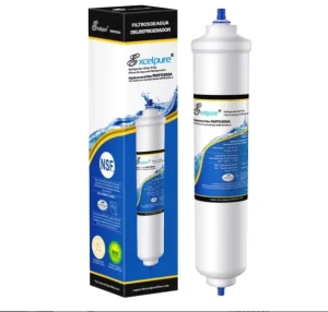 Universal Inline Icemaker and Refrigerator Filter 4378411RB for Household Use