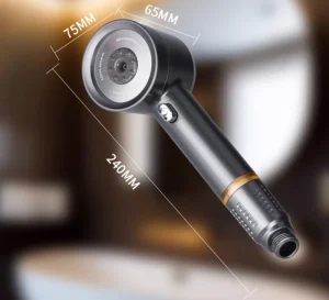 Universal Shower Water Filter Head Water Purifier for Bathroom Shower Head with 3 Stages Filtration System