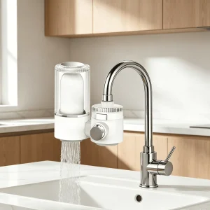 Universal Tap Faucet Water Filter Tool Free Installation Activated Carbon Filter Household Drinking Water Purifier