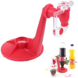 Upside-Down Soda Water Dispenser with Switch and Pump