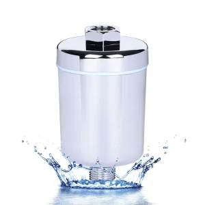 Uv Shower Filter 15 Stage Hard Water Softener Chlorine Removal Shower Head Purify Filter Electric ABS Household