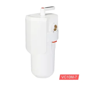 VC10M 7 10″ Brass Inline Water Filter Housing Manual Power Plastic Water Purifier for Household RO Reverse Osmosis