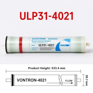 VONTRON RO Membrane ULP31 4021 Reverse Osmosis Membrane Element High Salt Rejection for Industrial Pure Water System