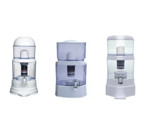 Vamia 16L Manual Power Ultrafiltration Water Purifier Ceramic Membrane Bottle Dispenser Plastic Membrane UF Freestanding Machine