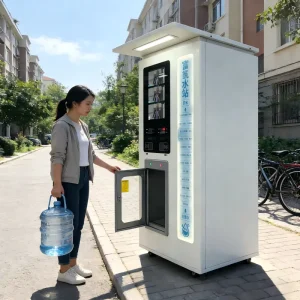 Various Capacity Reverse Osmosis Water Vending Machine Outdoor Automatic Water Dispenser Maquina Expendedora