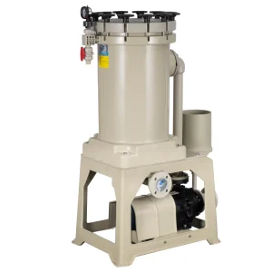 Vertical Chemical Filter PP Plating Housing Nickel Electroplating Filter for Corrosive Acid Pumps and Cartridge Systems