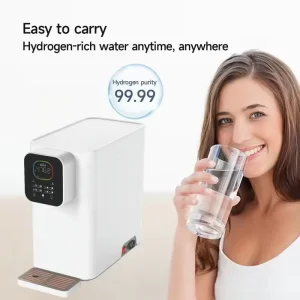 W77 PEM Hydrogen Water Machine 3000 PPB Electric Countertop Hydrogen-Rich Water Generator
