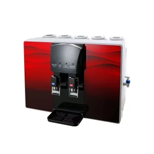 Wall Mounted Hot Cold Warm 5 Stage Hotel UV Reverse Osmosis Alkaline Plastic Water Purifier Machine