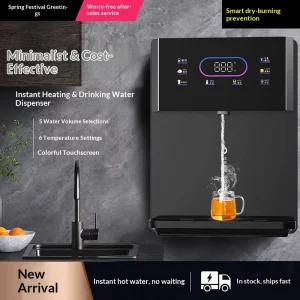 Wall-Mounted Household Direct Drinking Water Dispenser with Instant Electric Heating YC-001