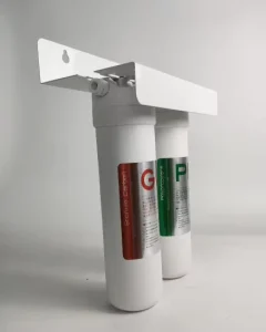 Wall-mounted Two-stage Bayonet Filter Ultrafiltration Water Purifier Activated Carbon Household Pre-filtration