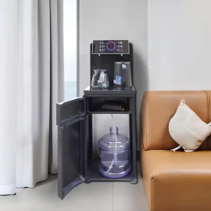 Warm and Hot Multifunctional Tea Bar Machine for Home and Office Use, Vertical Bottom Water Bucket