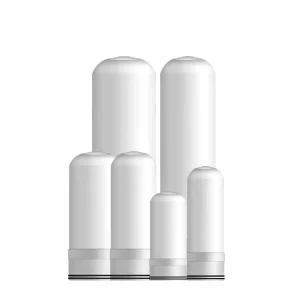 Washable Ceramic and Activated Carbon Faucet Filter Cartridge, Filtration up to 0.2um
