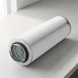 Washable Pleated Filter Cartridge With Rubber Seal Top Metal Cover for Spray Booth Recovery