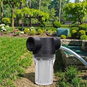 Washable Sediment Inline Filter with Visibility Sediment Filter 1/2″ 3/4″ 1″ for Whole House Water Systems