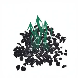 Waste Gas Treatment Woody Coconut Shell Activated Carbon