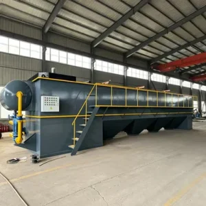 Wastewater MBBR System with Grit Chamber and DAF Dissolved Air Flotation Machine