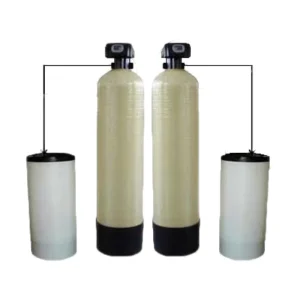 Water Demineralizer and Softener System with Automatic Electronic Control for Commercial Use