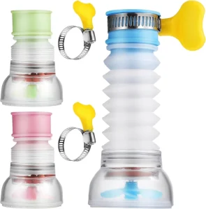Water Faucet Filter Bathroom Sink 360 Degree Adjustable Shower Head Filter Shower Faucet Handle