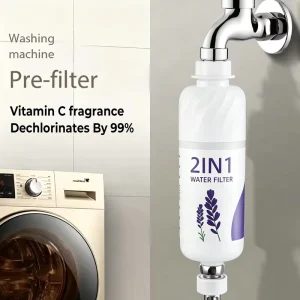 Water Faucet Filter Shower Head Vitamin C Gel Fragrance Chlorine Removal Water Filter Moisturizing Beauty Filter Custom Label