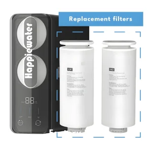 Water Filter Cartridge Replacement for Tankless 600 GPD and 800 GPD Reverse Osmosis Systems