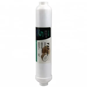 Water Filter Cartridge T33 Activated Carbon Post Carbon Filter