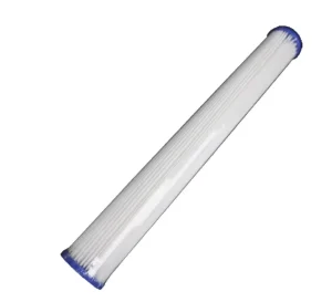 Water Filter Cartridge Washable PE for Polyester 2.5×10 20 4.5×10 20 Inch Pleated Poly Sediment 5 10 20 Micron