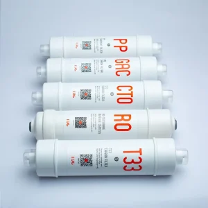 Water Filter Cartridge and Carbon Block T33 CTO Filter Cartridge for RO Water Filter Purifier Machine