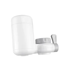 Water Filter Faucet Mount Reduces Lead & Chlorine Home Water Filtration System Fits Standard Tap Faucet Filter