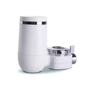 Water Filter Faucet Mount Reduces Lead & Chlorine Home Water Filtration System Fits Standard Tap Faucet Filter