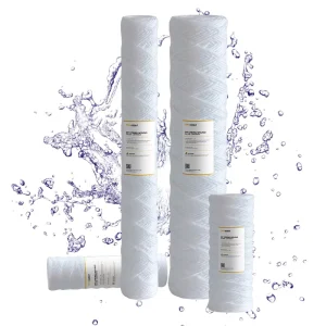 Water Filter PP String Wound Cartridge Sediment PP Filter Cartridge for Water System