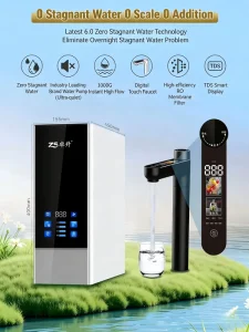 Water Filter Reverse Osmosis Water Drop Smart TDS Kitchen Faucets Under Sink Reverse Osmosis Water Purifier for Home and Hotel