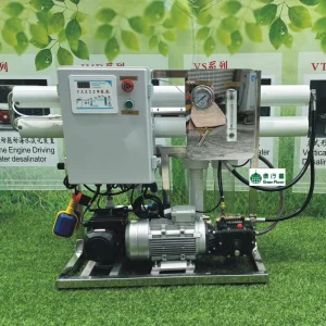 Water Filter Salt Removal 2000 Liters Per Day Reverse Osmosis Salt Water Treatment Desalination System for Drinking Water