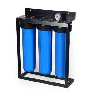 Water Filter Whole House Large Flow Jumbo 20 4.5inch Water Purifier System with Pressure Gage to Middle East Market