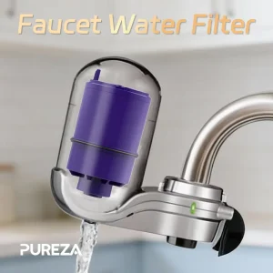 Water Filter for Faucet Household Stainless Steel Reverse Osmosis Filtered Tap Water Filter Kitchen Clean Faucet Filter